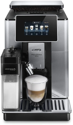 Кофемашина Delonghi Primadonna Soul ECAM610.74.MB 1450Вт черный/серебристый