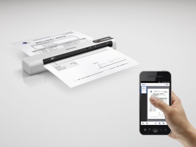 Сканер протяжный Epson WorkForce DS-80W (B11B253402) A4 белый