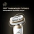 Эпилятор Braun SES9-011 скор.:2 насад.:3 от электр.сети от аккум. белый/золотистый
