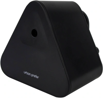 Точилка для карандашей механическая Kw-Trio 031GA-BLK 1 отверстие пластик черный