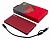 Мобильный аккумулятор GP Portable PowerBank MP05 5000mAh 2.1A 2xUSB красный (MP05MAR)