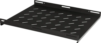 Полка стационарная Lanmaster TWT-CBB-S4-12/60 1U нагр.:60кг. 19" 852мм черный