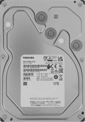 Жесткий диск Toshiba SATA-III 10TB MG10ADA10TE Server Enterprise Capacity 512E (7200rpm) 512Mb 3.5"