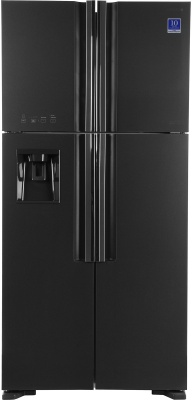 Холодильник Hitachi R-W660PUC7 GGR 2-хкамерн. серый стекло инвертер