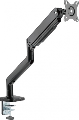 Кронштейн для мониторов Ultramounts UM730 черный 17"-45" макс.16кг крепление к столешнице поворот и наклон