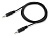 Кабель соединительный аудио Buro BAAC002-1 Jack 3.5 (m)/Jack 3.5 (m) 1м. черный