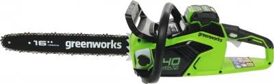 Цепная пила Greenworks GD40CS18 аккум. дл.шины:16" (40cm) 1аккум. 2Ач ЗУ (2005807UA)