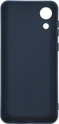 Чехол (клип-кейс) BoraSCO для Samsung Galaxy A03 Core Microfiber Case синий (40946)