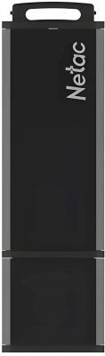 Флеш Диск Netac 64GB U351 NT03U351N-064G-20BK USB2.0 черный