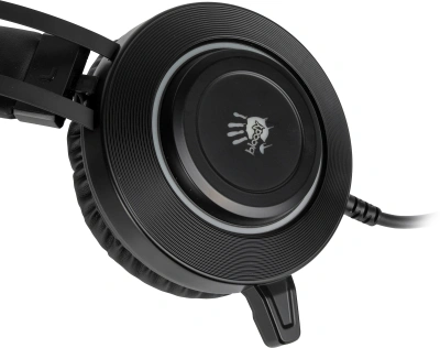 Наушники с микрофоном A4Tech Bloody G521 черный 2.3м мониторные USB оголовье (G521 (BLACK))