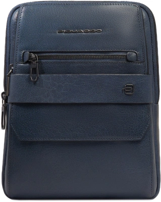 Сумка мужская Piquadro Solm CA7031S141/AV синяя натур.кожа