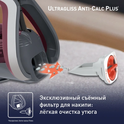 Утюг Tefal FV6840E0 2800Вт сиреневый