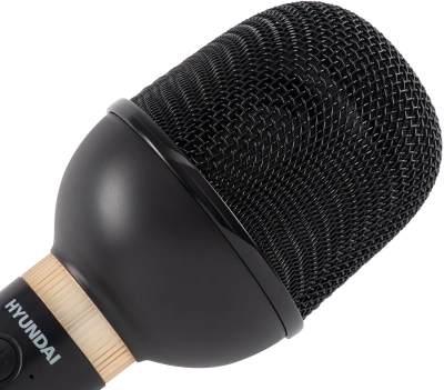 Микрофон беспроводной Hyundai H-MIC101 черный