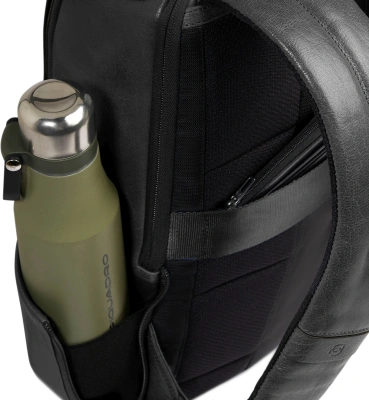 Рюкзак мужской Piquadro Solm CA7022S141/N черный натур.кожа