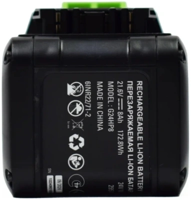 Батарея аккумуляторная Greenworks G24HP8 24В 8Ач Li-Ion (2957907 )