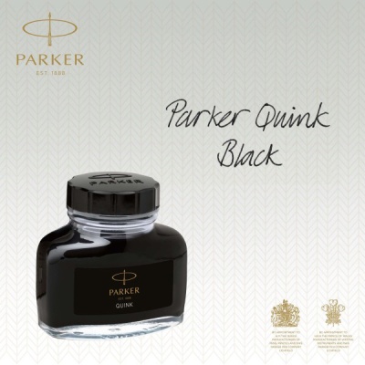 Флакон с чернилами Parker Quink Z13 (1950375) черные чернила 57мл для ручек перьевых