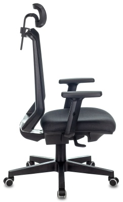 Кресло эргономичное Бюрократ Expert черный TW-01 38-418 сетка/ткань с подголов. крестов. пластик