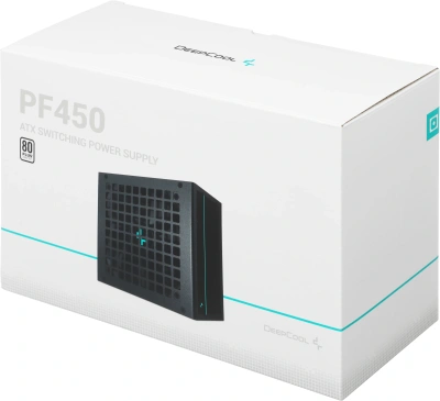 Блок питания Deepcool ATX 450W PF450 80+ white (20+4pin) APFC 120mm fan 6xSATA RTL