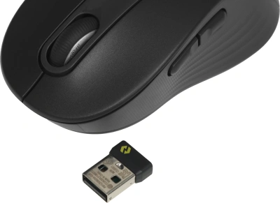 Мышь Logitech M650 графитовый оптическая 4000dpi беспров. BT/Radio USB 4but (910-006259)