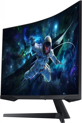 Монитор Samsung 27" Odyssey G5 S27CG550EI черный VA LED 1ms 16:9 HDMI матовая 300cd 178гр/178гр 2560x1440 165Hz FreeSync DP 2K USB 4.1кг