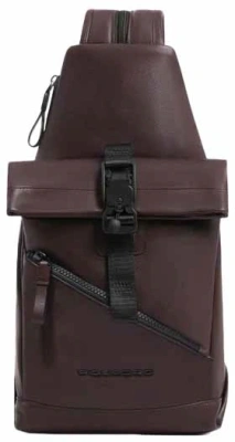 Рюкзак слинг Piquadro Harper CA6784AP/TM коричневый натур.кожа