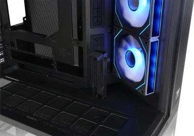 Корпус Thermaltake Arcus 280 TG curved черный без БП mATX 6x120mm 2x140mm 2xUSB3.0 audio bott PSU