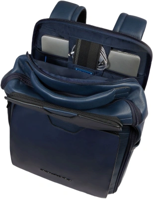 Рюкзак мужской Piquadro Ael CA6923S142/BLU синий кожа