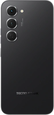 Смартфон Tecno Spark 40 Pro 256Gb 8Gb черный моноблок 3G 4G 2Sim 6.78" 1224x2720 Android 15 50Mpix 802.11 a/b/g/n/ac/ax NFC GPS GSM900/1800 Protect FM