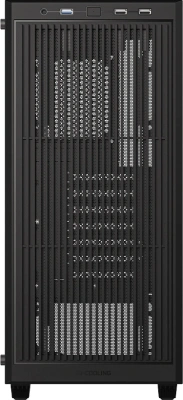 Корпус ID-Cooling Ware 310 черный без БП ATX 6x120mm 2xUSB2.0 1xUSB3.0 audio bott PSU
