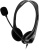Наушники с микрофоном Оклик HS-M300 черный/серый накладные оголовье (1876323)