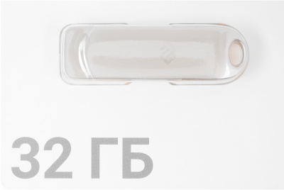 Флеш Диск Digma 32Gb DRIVE3 DGFUM032A30SR USB3.0 серебристый