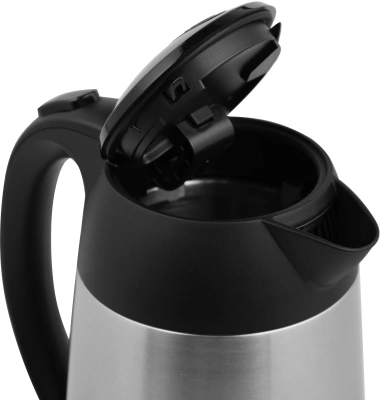 Чайник электрический Bosch TWK3P 1.7л. 2400Вт нержавеющая сталь корпус: нерж.сталь/пластик (TWK3P420)