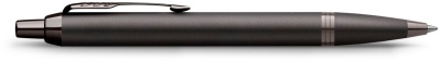 Ручка шариков. Parker IM Monochrome K328 (2172961) Gun Metal M син. черн. подар.кор.