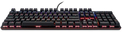 Клавиатура Оклик 990 G2 механическая черный USB Multimedia for gamer LED (1875240) кабель 1.8м