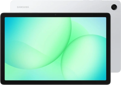 Планшет Samsung Galaxy Tab A11+ BSM-X230 7300 (2.5) 8C RAM6Gb ROM128Gb 11" TFT 1920x1200 Android 15 серебристый 8Mpix 5Mpix BT WiFi microSD 2Tb 7040mAh