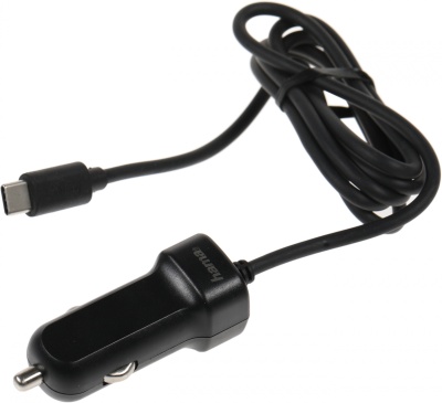 Автомобильное зар./устр. Hama H-173618 15W 3A (PD) универсальное черный (00173618)