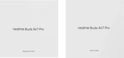 Гарнитура внутриканальные Realme Air 7 Pro (RMA2407) серый беспроводные bluetooth в ушной раковине (6941764467064)