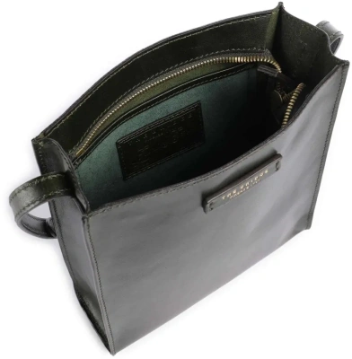 Сумка кросс-боди женская The Bridge Mirra 04160501/I2 темно-зеленая натур.кожа