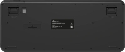 Клавиатура Оклик K257W черный USB беспроводная Multimedia (подставка для запястий) (2070286)
