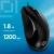 Мышь Оклик 185V2 черный оптическая 1200dpi USB для ноутбука 3but (1185962) Мышь Оклик 185V2 черный оптическая 1200dpi USB для ноутбука 3but (1185962)