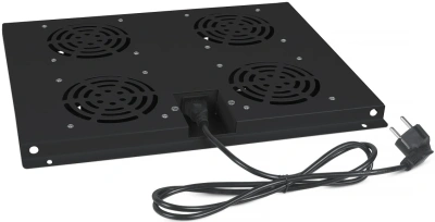 Модуль вентиляторный Cabeus (TRAY-60-BK) 4 вент. черный