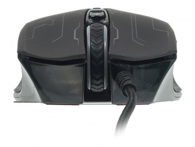 Мышь A4Tech Bloody Q51 черный/рисунок оптическая 6200dpi USB 8but