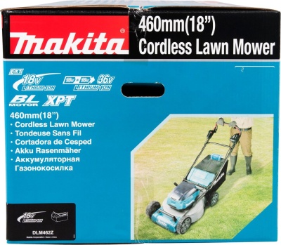 Газонокосилка роторная Makita DLM462Z 1600Вт