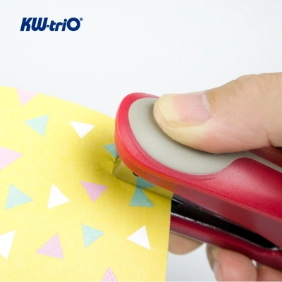 Степлер Kw-Trio 05516 Half-strip Pollex 24/6 26/6 (20листов) встроенный антистеплер ассорти 105скоб