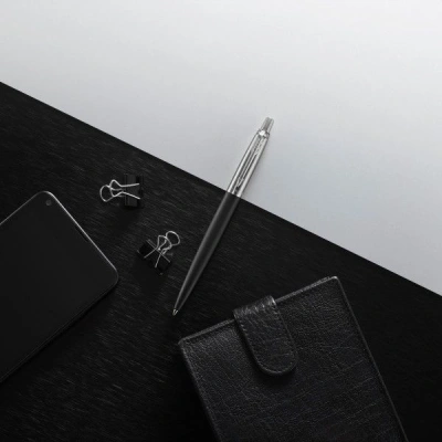 Ручка шариков. Parker Jotter Core K63 (1953184) Bond Street Black CT M син. черн. подар.кор.