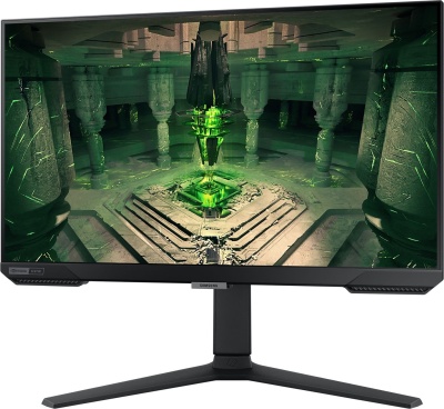 Монитор Samsung 25" Odyssey G4 S25BG400EI черный IPS LED 16:9 HDMI полуматовая HAS Piv 400cd 178гр/178гр 1920x1080 240Hz G-Sync FreeSync Premium DP FHD 4.5кг
