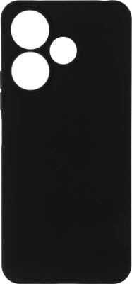 Чехол (клип-кейс) BoraSCO для Xiaomi Redmi 13 Silicone Case черный (73408)