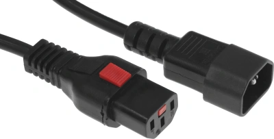 Шнур питания Lanmaster LAN-PP13L/14-5.0-BK C13-С14 проводник.:3x0.75мм2 5м 220В 10А черный