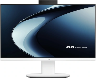 Моноблок Asus VM640KA-WPC0090 23.8" Full HD Ryzen AI 7 350 (2) 32Gb SSD1Tb 860M без ОС GbitEth WiFi BT 120W клавиатура мышь Cam белый 1920x1080