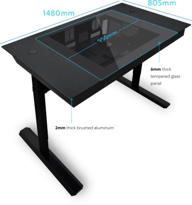 Корпус Lian-Li DK07X черный без БП E-ATX 12x120mm 4x140mm 2xUSB3.0 audio bott PSU
